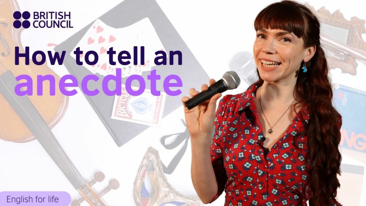 5. How to tell an anecdote