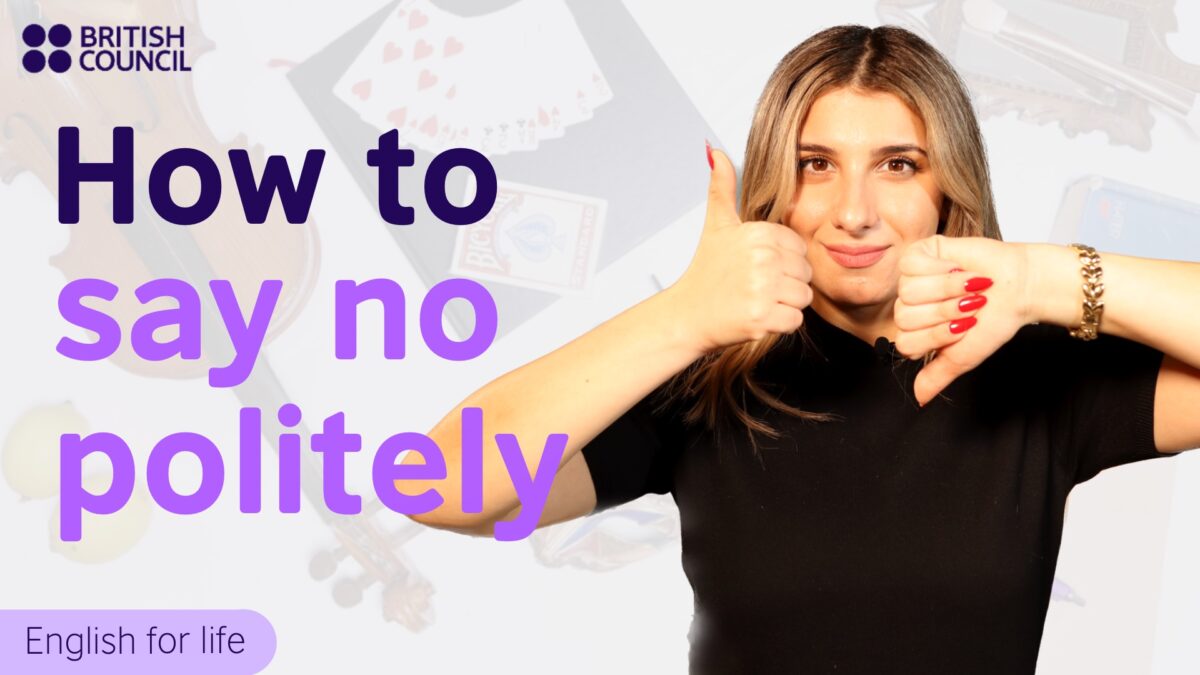 7. How to say no politely