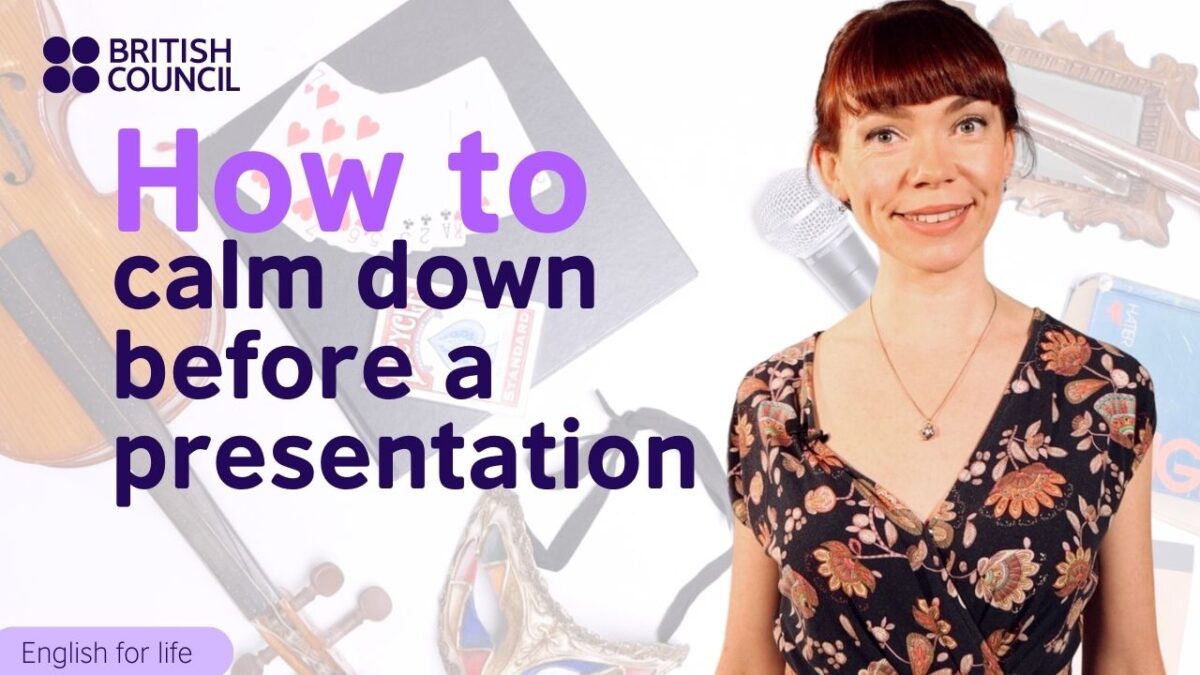 10. How to calm down before a presentation