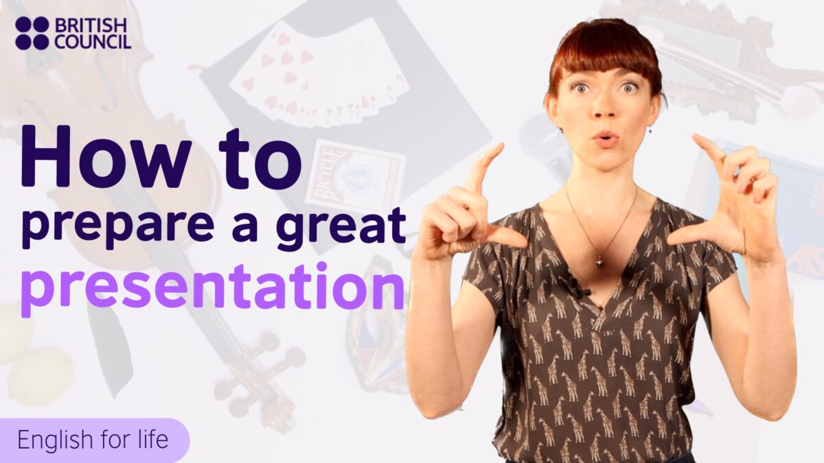 9. How to prepare a great presentation