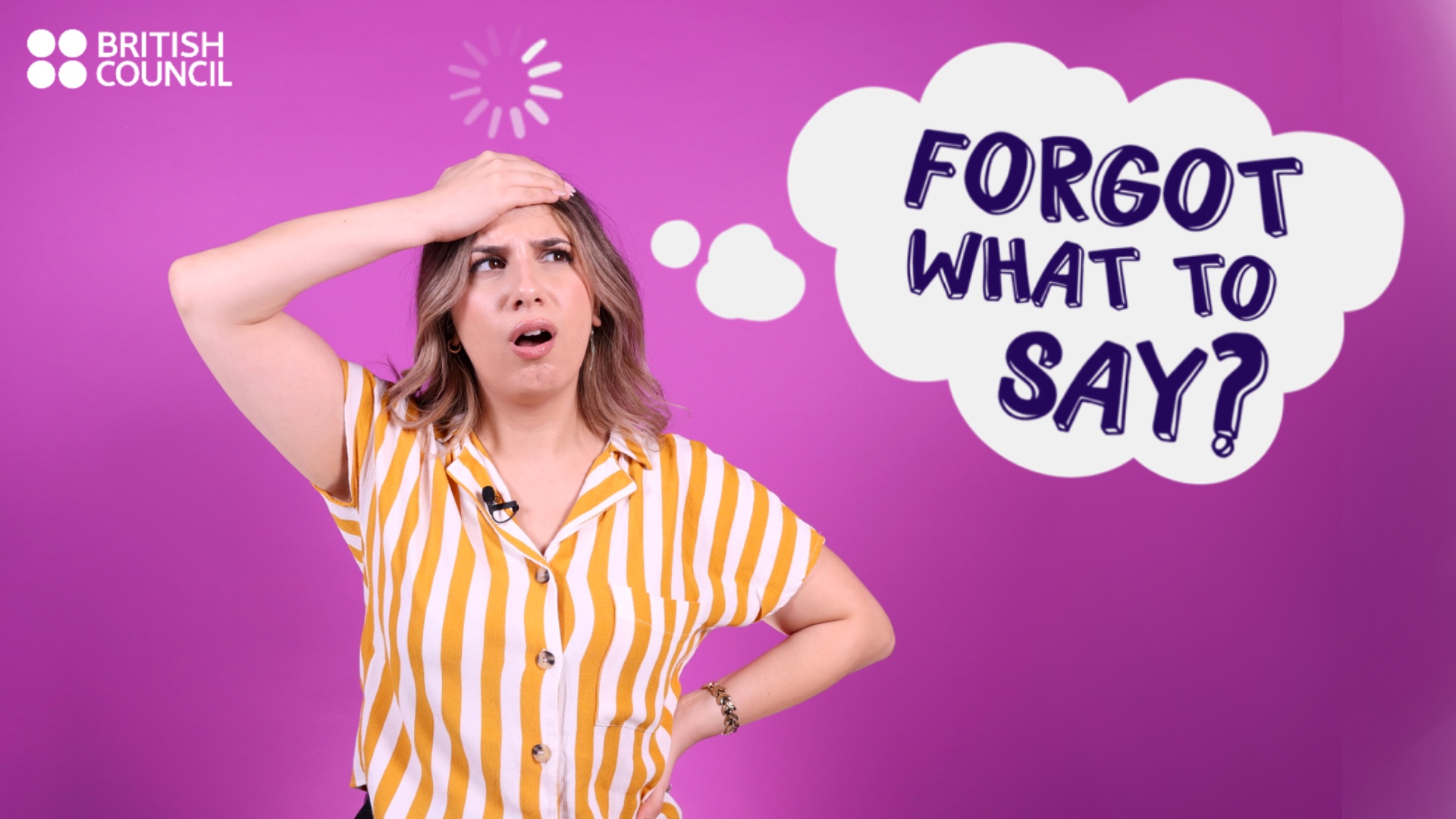 What To Say When You Forgot What To Say