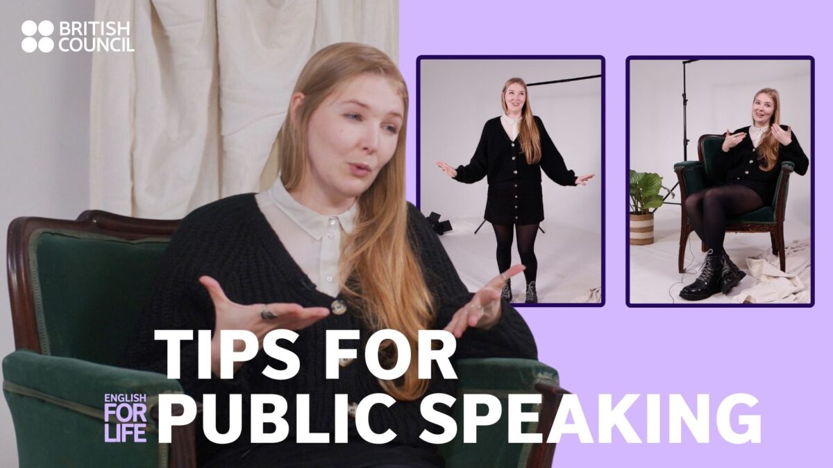 1. Tips for public speaking