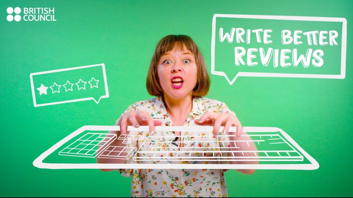 how to write a review in english