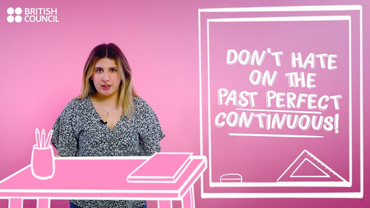 how to use the past perfect continuous