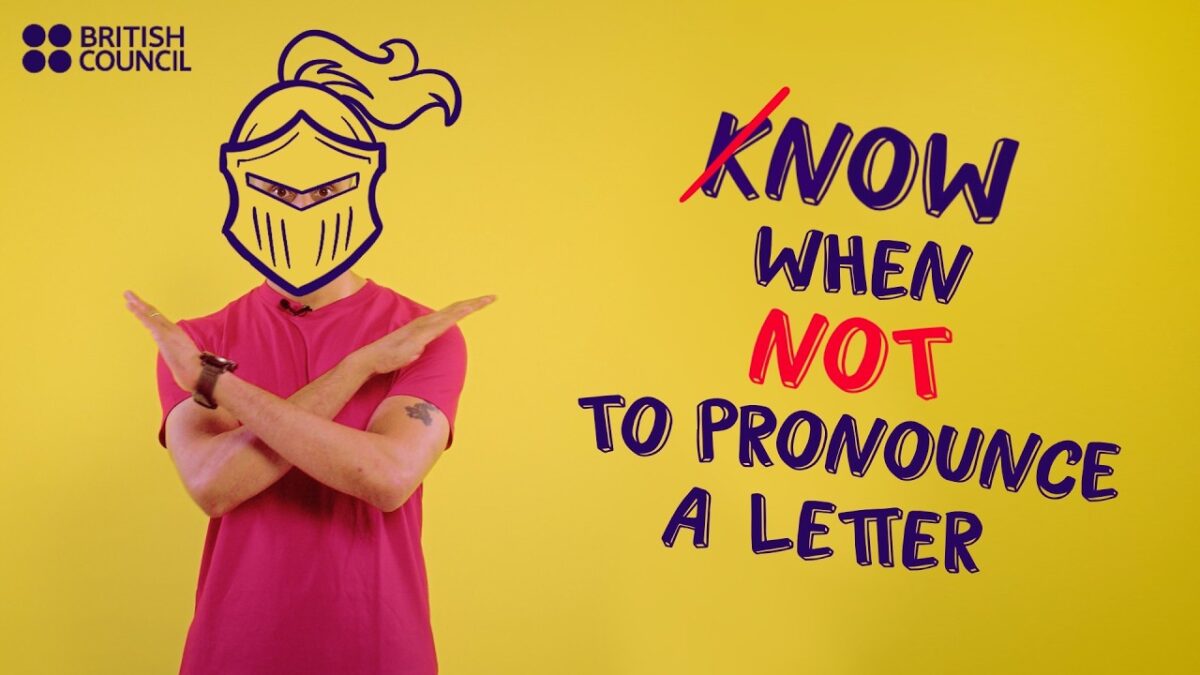 when not to pronounce silent letters in english